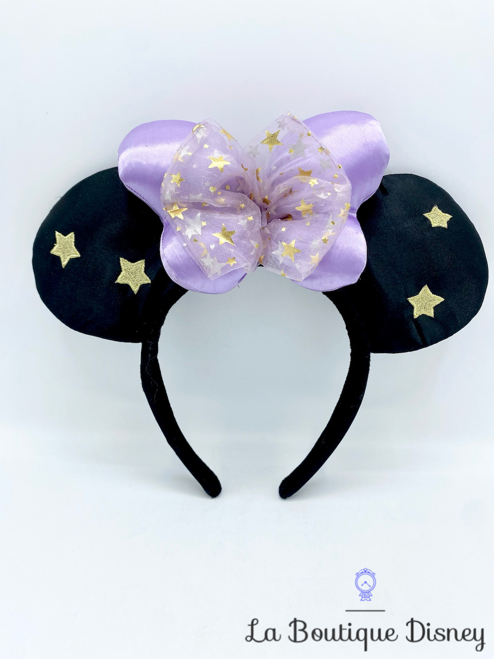 Serre tête Oreilles Minnie Mouse 25 ème anniversaire Disneyland 25 ans Disney Ears noir violet