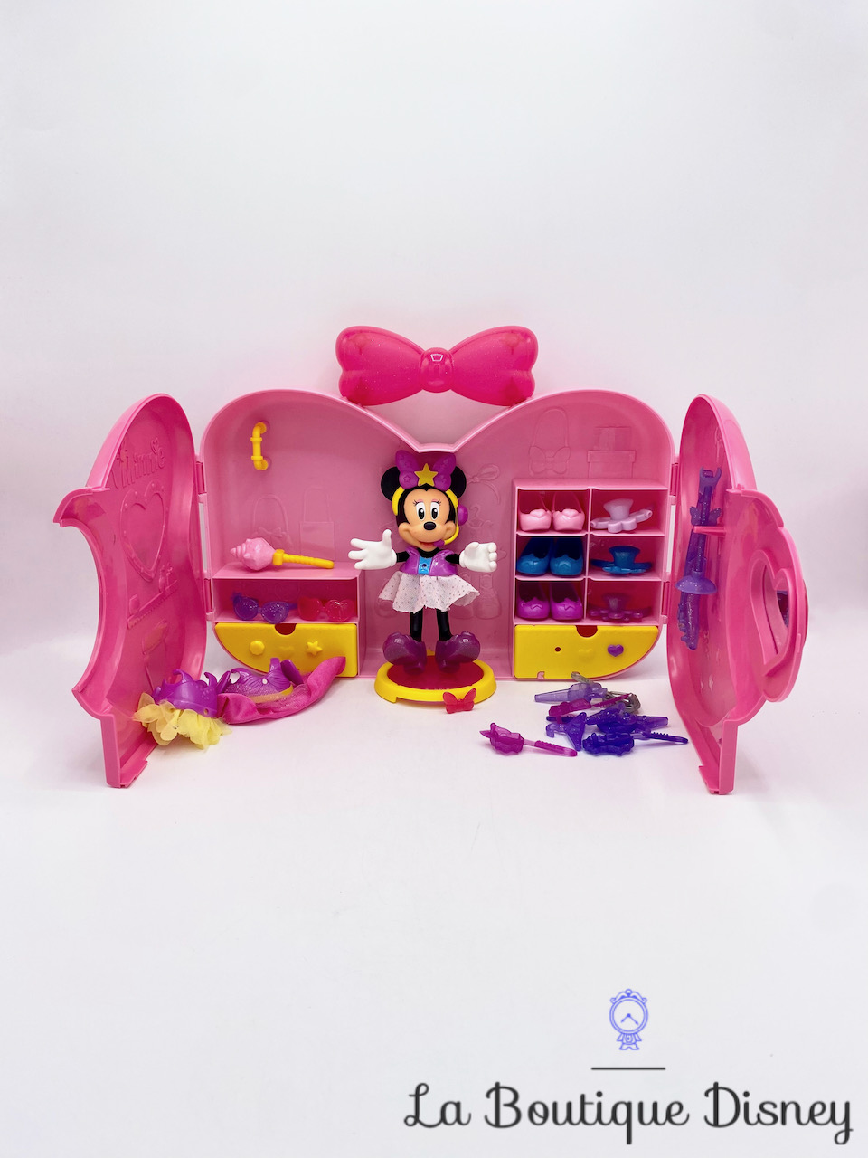 Jouet Dressing popstar portable de Minnie Disney IMC Toys Playset figurine à habiller