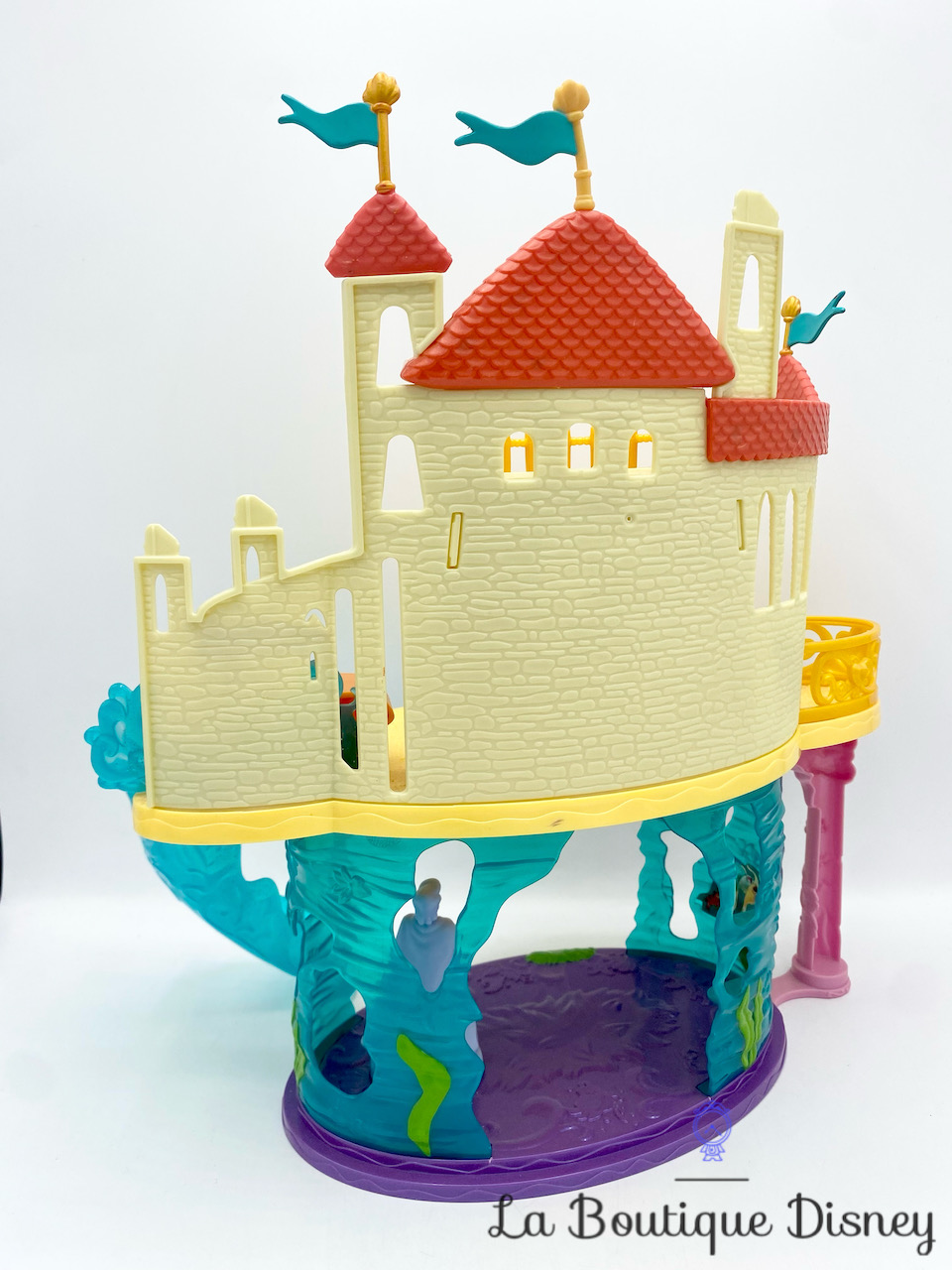 jouet-chateau-la-petite-sirène-disney-mattel-figurines-magiclip-mini-poupées-6