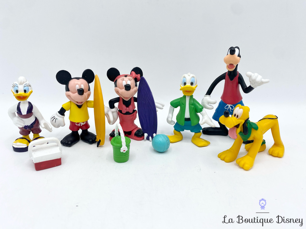 Figurines Playset Mickey et ses amis Disneyland Paris Set Disney Plage Mer Vacances