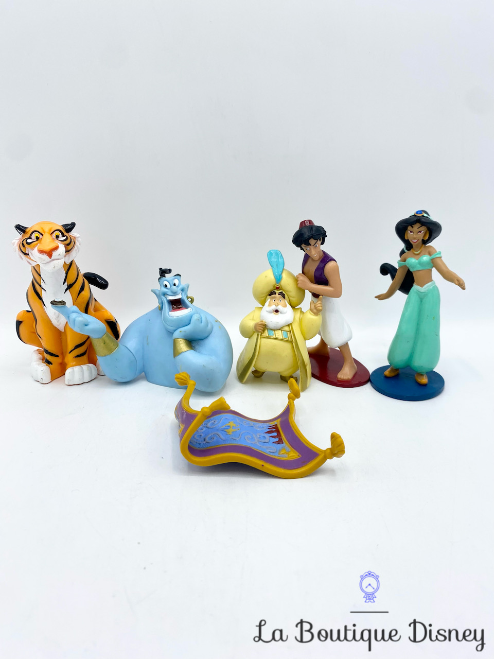 Figurines Aladdin Collectible Figures Playset Disney Parks Rajah Jasmine Sultan Génie