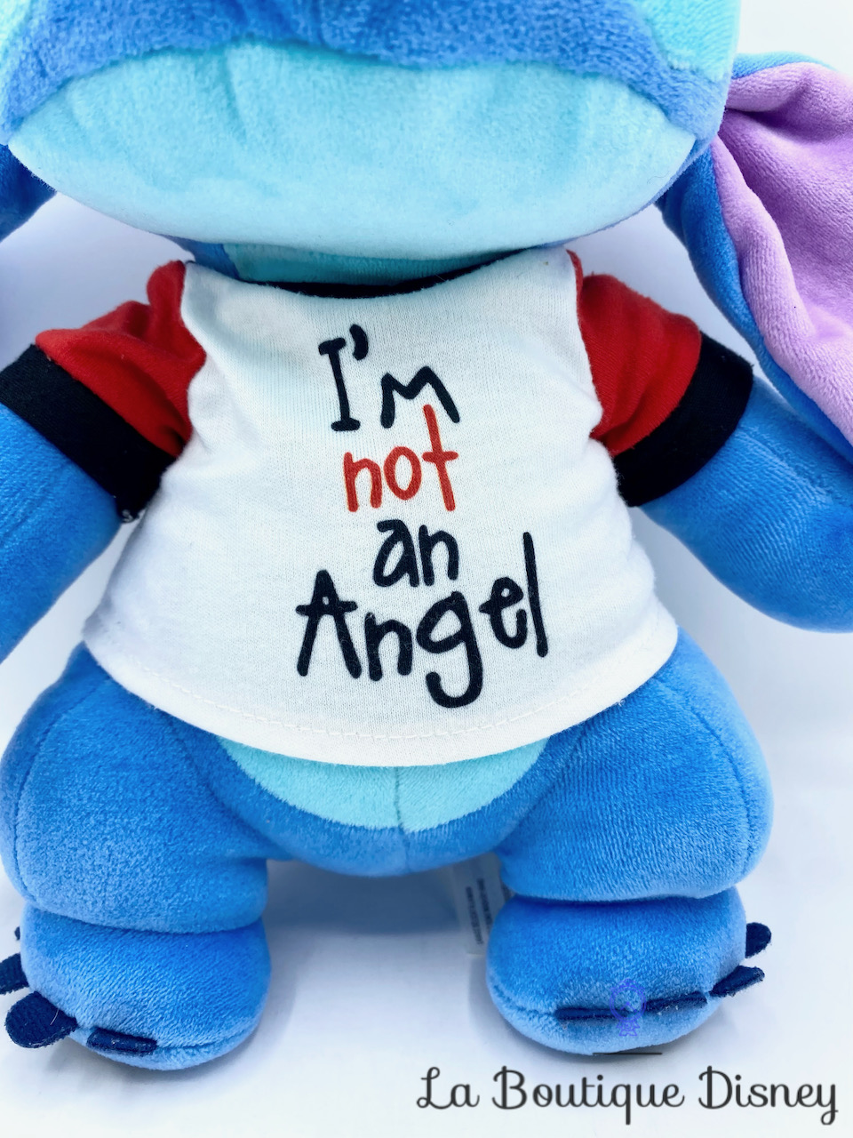 Peluche Stitch Ange Disney Store monstre bleu Angel 22 cm