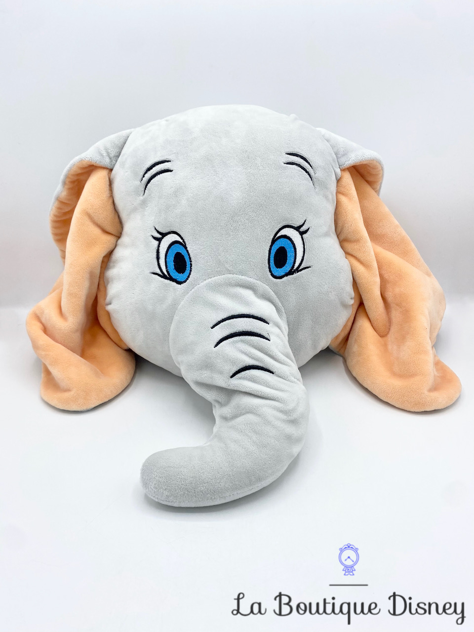 Coussin Dumbo Disney Primark peluche oreiller éléphant gris grandes oreilles 30 cm