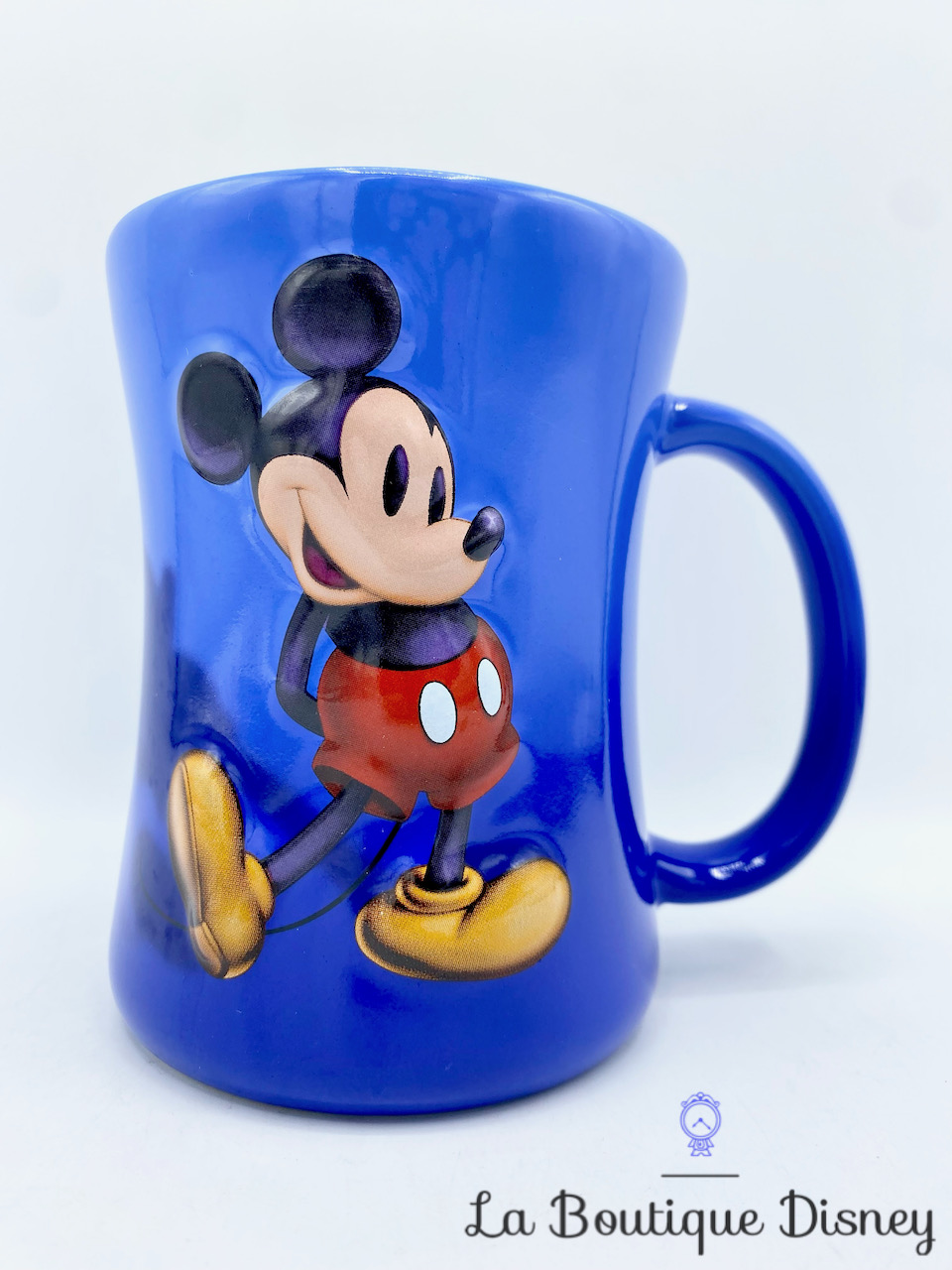 Tasse Mickey Mouse ombre Disneyland Paris mug Disney bleu relief 3D
