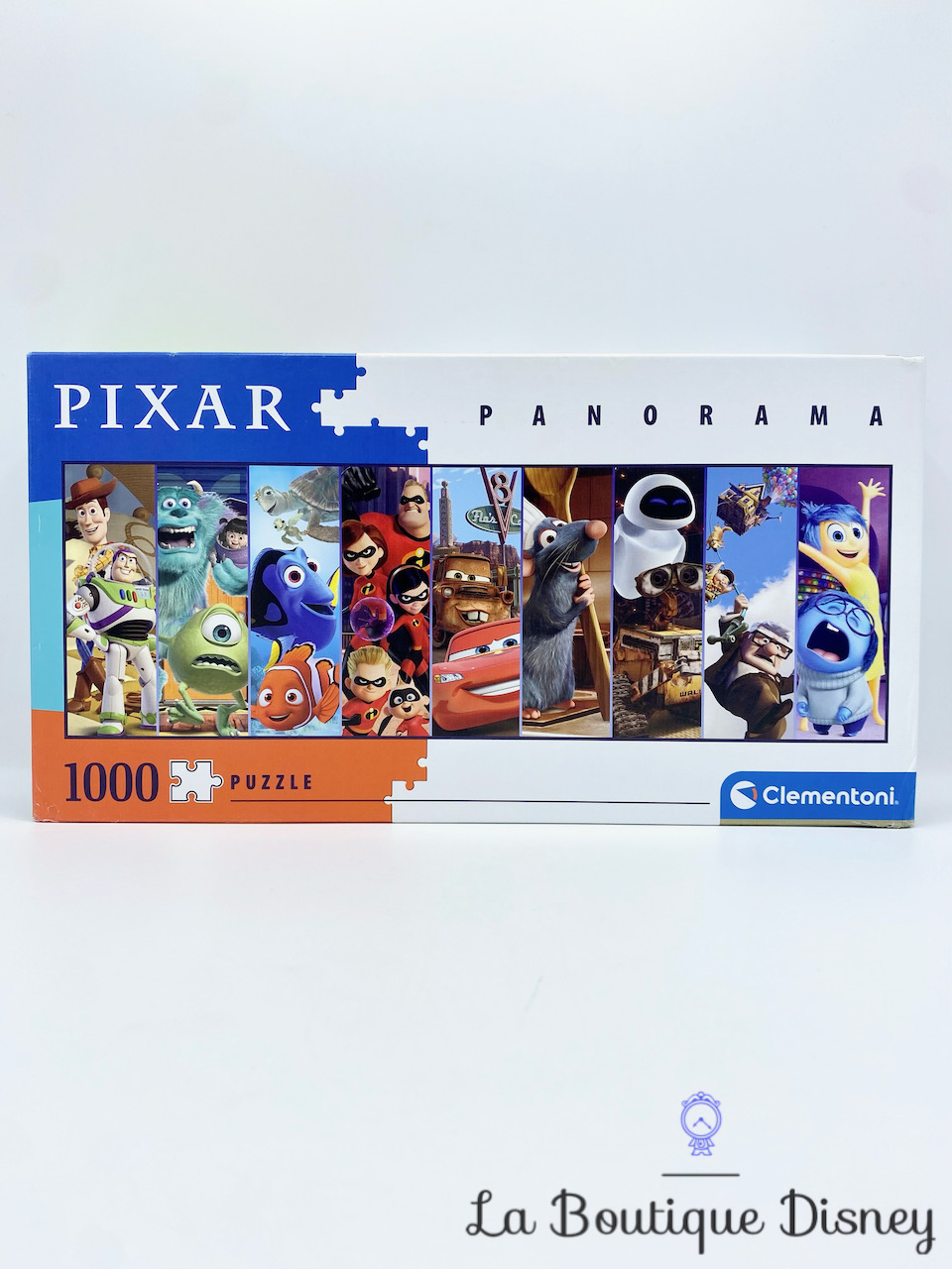 Puzzle Panorama 1000 Pièces Pixar Clementoni N°39610 multi personnages