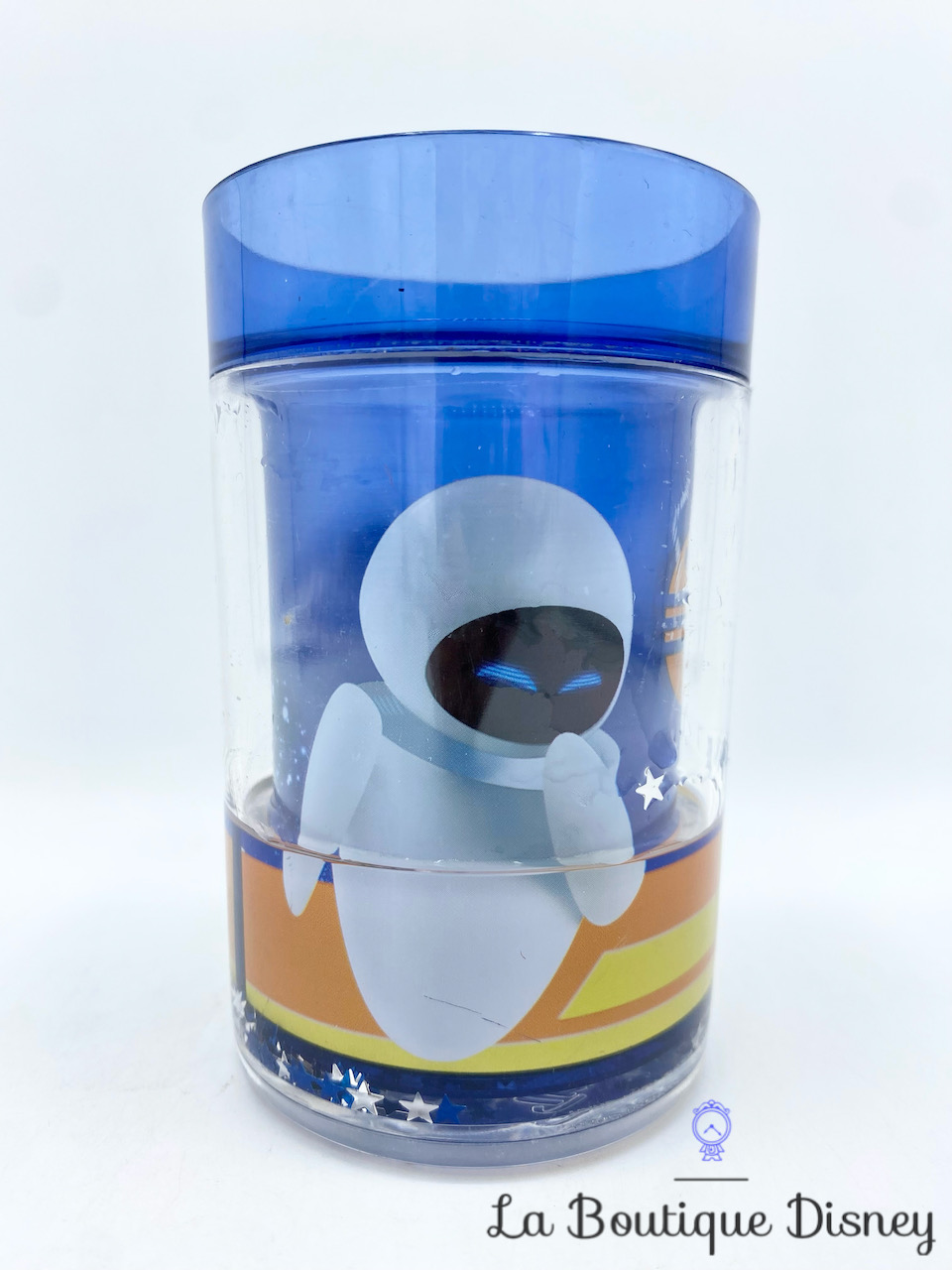 Gobelet Wall E Disney Pixar Trudeau verre plastique bleu robot