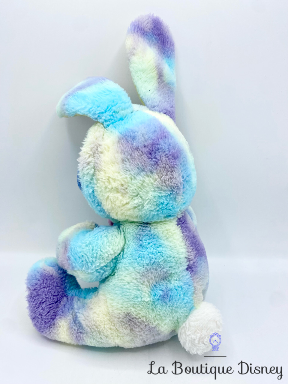 Peluche Stitch Pâques Disney Store 2020 monstre bleu lapin 30 cm