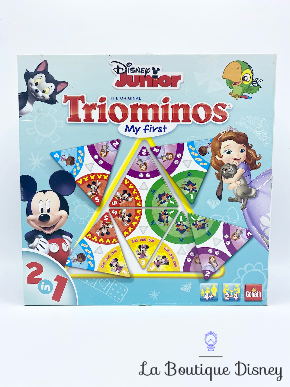 Jeu de société My First Triominos Disney Junior occasion enfants triangle -  Jeux de société/Jeux de société Disney - La Boutique Disney