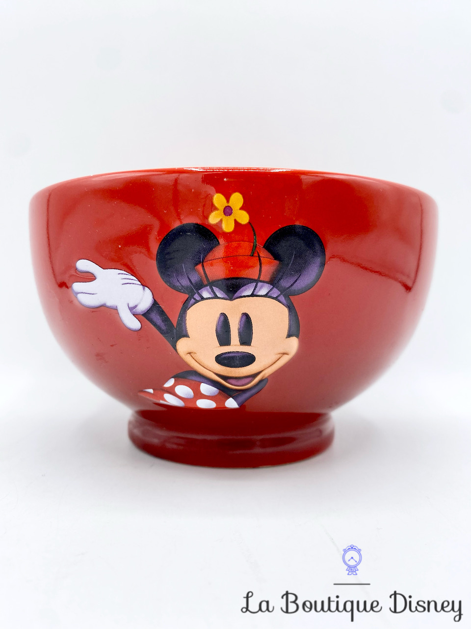 Bol Minnie Mouse Disneyland Resort Paris Disney mug rouge relief 3D