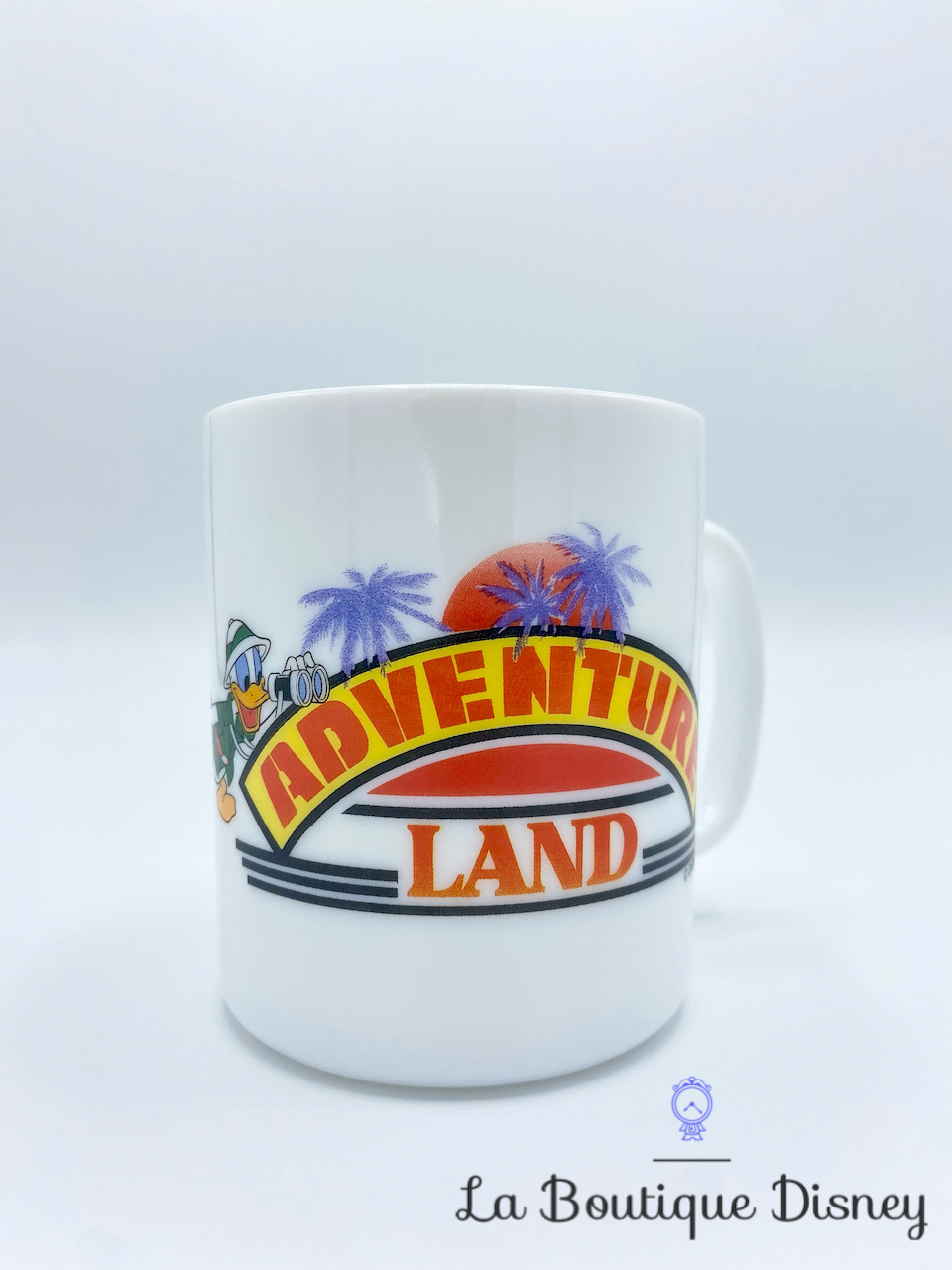 Tasse Donald Adventureland Esso Euro Disney Arcopal Mug Disney vintage