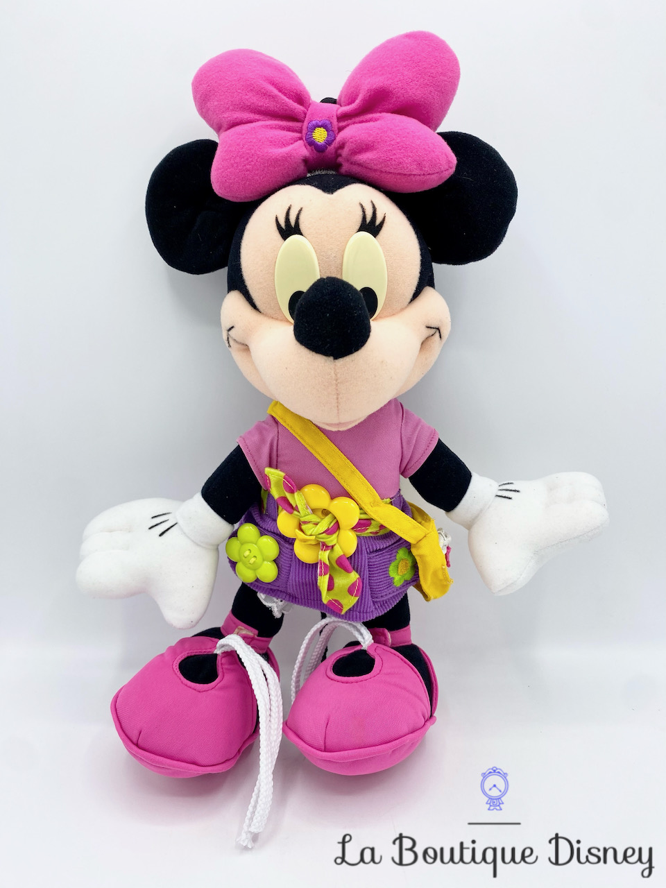 Doudou Disney personnalisé - Minnie à fleurs