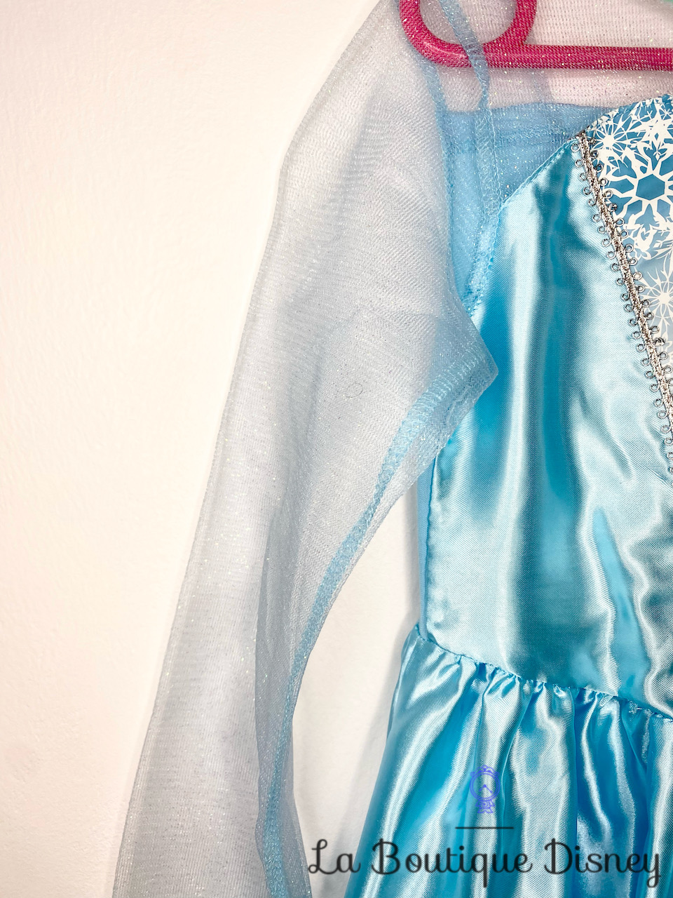 Rubie's 889542M deguisement robe Frozen, La Reine des Neiges Elsa, Taille 5/6  ans : : Jeux et Jouets
