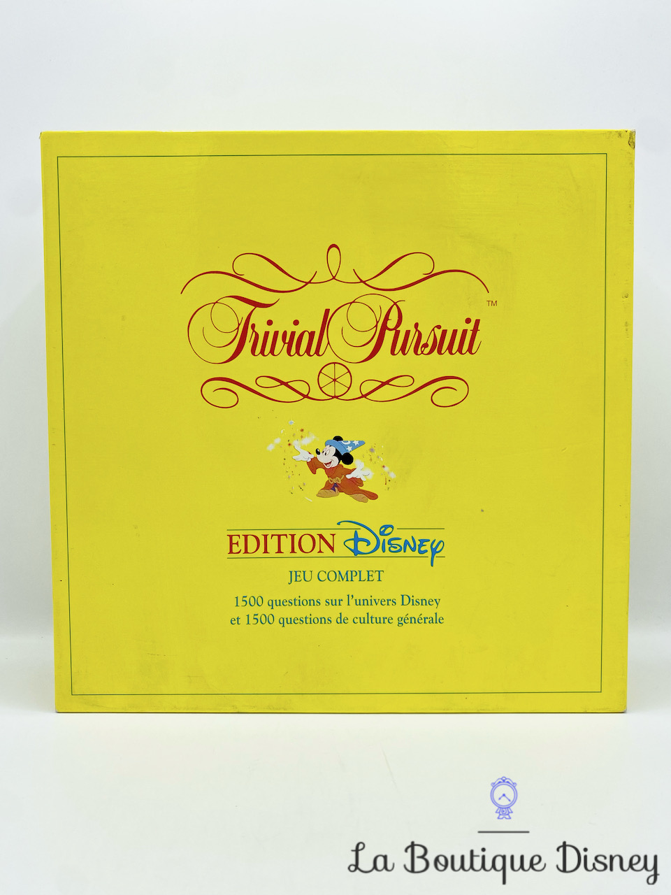 Jeu de société Trivial Pursuit Édition Disney 1994 jaune vintage