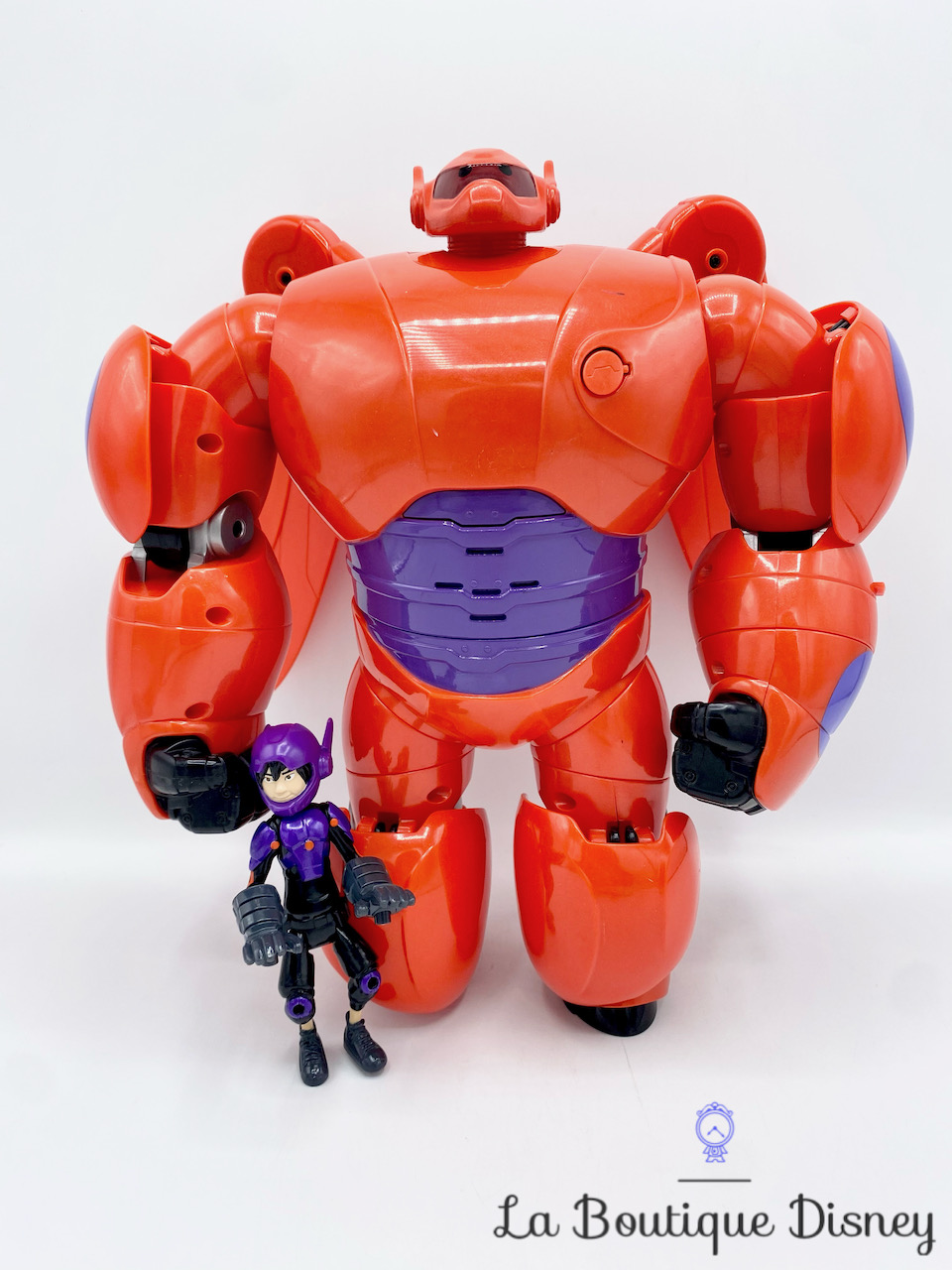 Jouet Figurine de luxe Baymax volant Les Nouveaux Héros Disney Bandai 2014 Big Hero 6 robot rouge