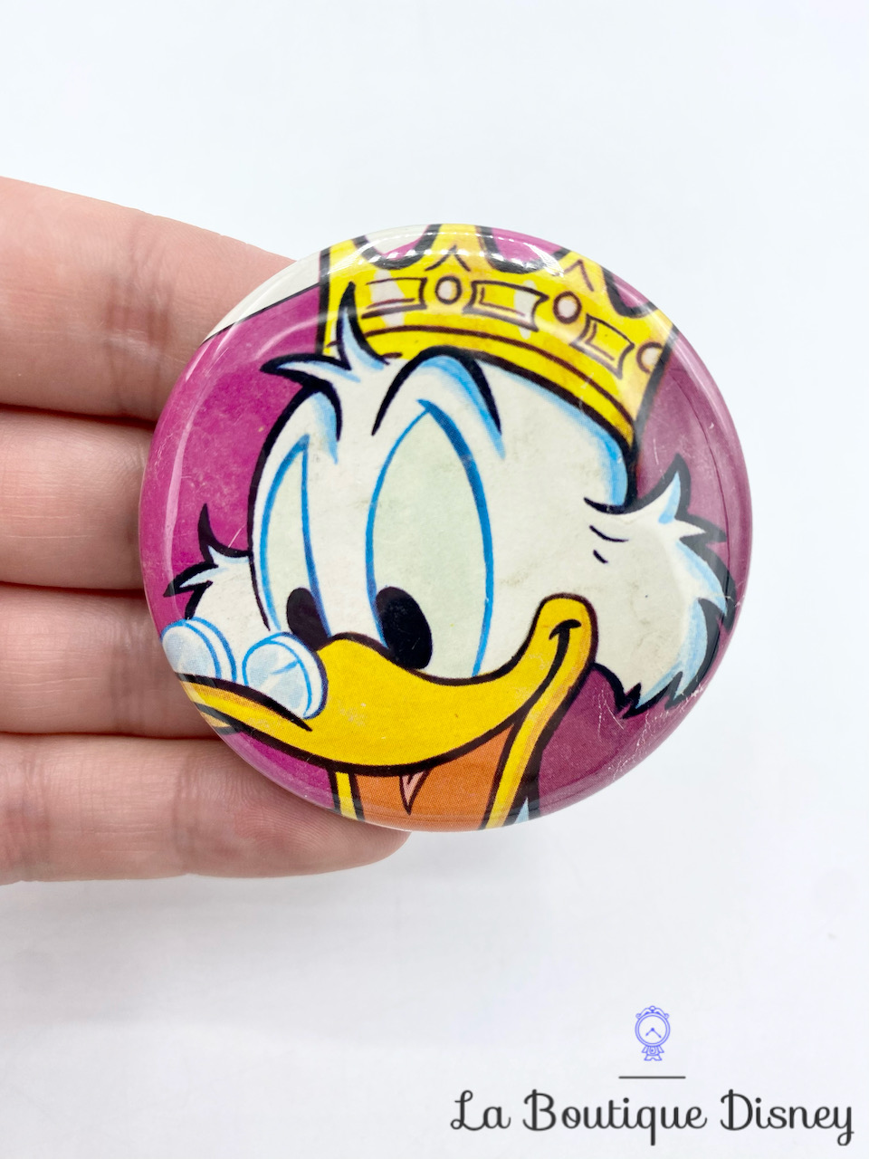 Badge Oncle Picsou Disney vintage broche