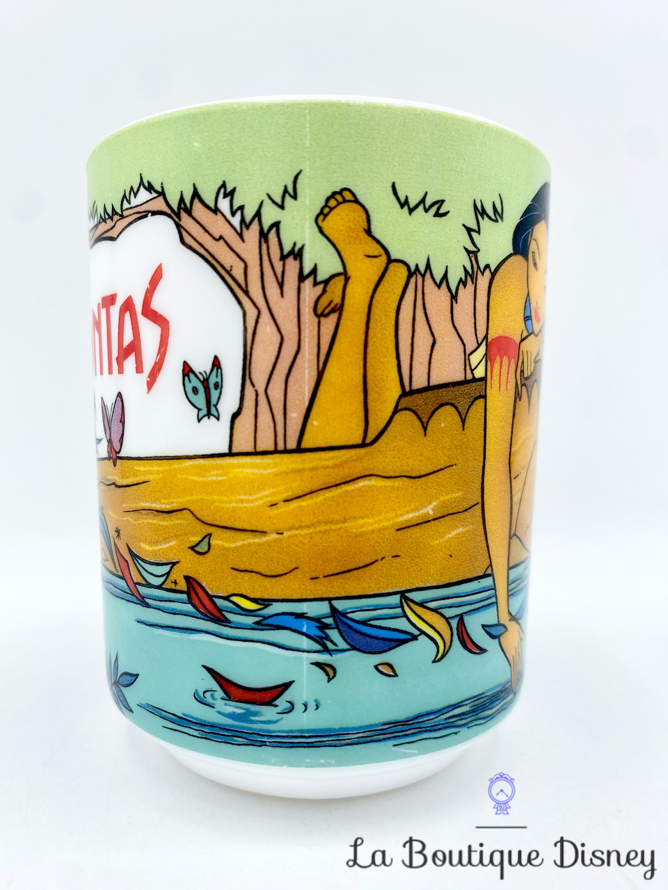 tasse-pocahontas-meeko-disney-arcopal-mug-rivière-1