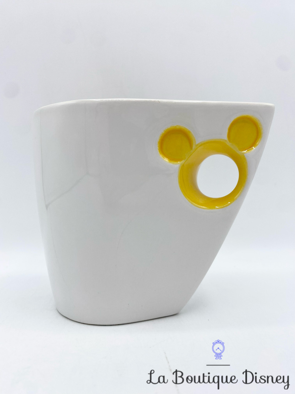 Tasse Mickey Mouse Design Disneyland mug Disney anse tête Mickey jaune