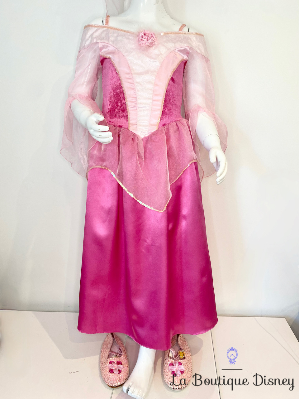 Déguisement Belle La belle et la bête Disney Store taille 9-10 ans robe  velours rouge