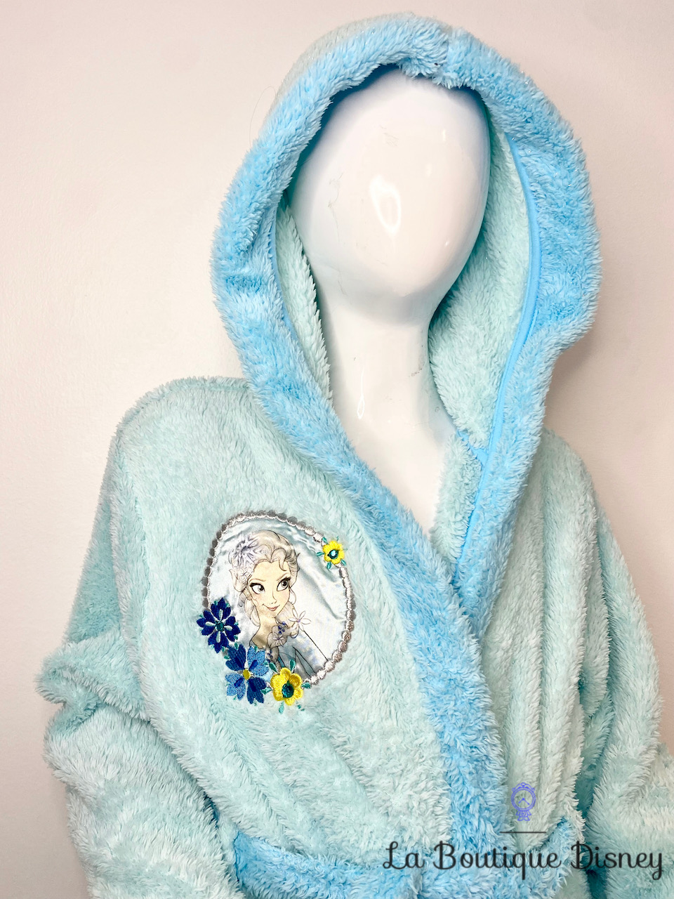 Robe de chambre 2 / 3 ans La Reine des Neiges peignoir capuche bleu -  Peignoirs / robes de chambre