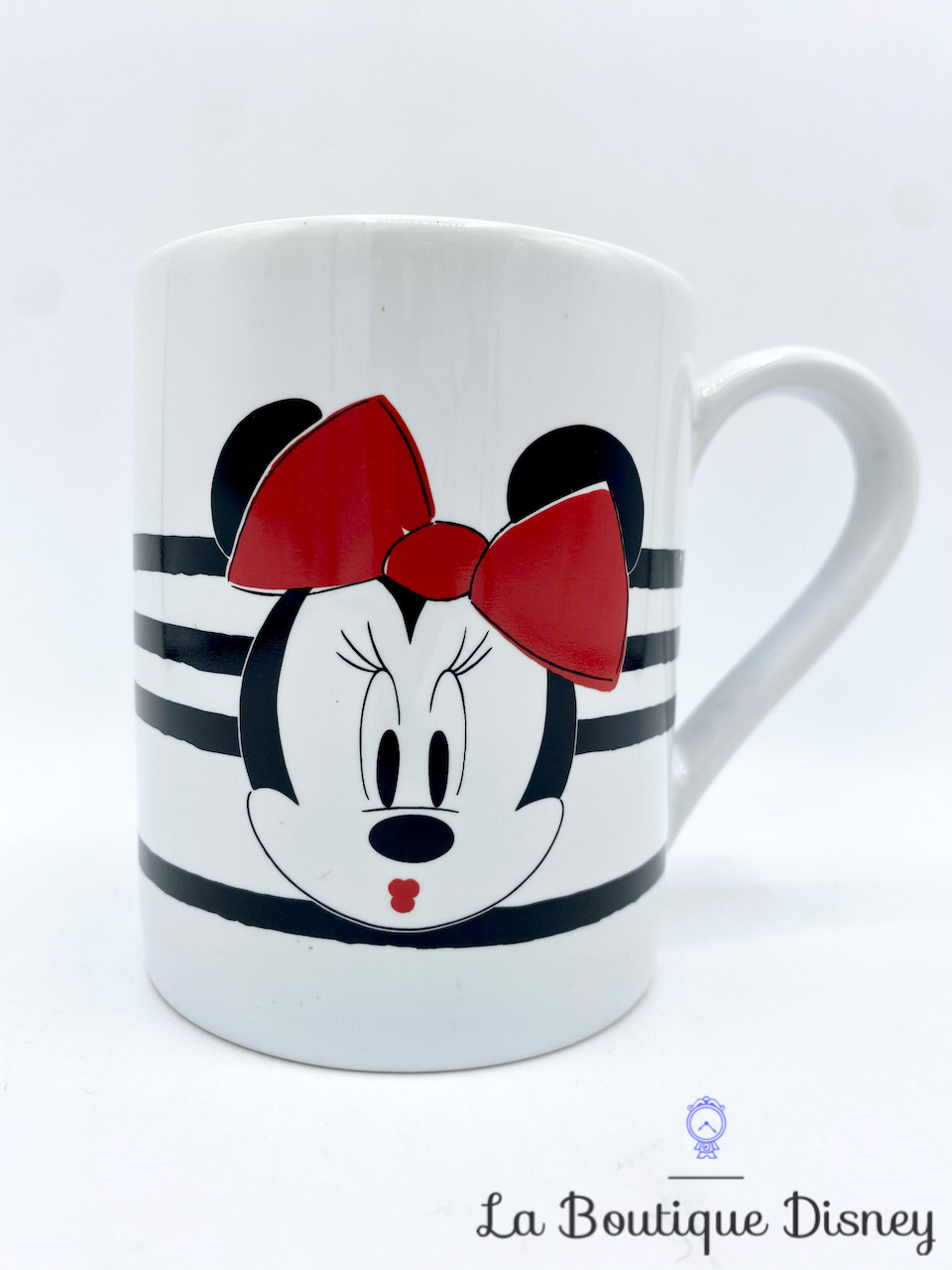 Tasse Minnie Mouse Parisienne Disneyland Paris mug Disney rayures