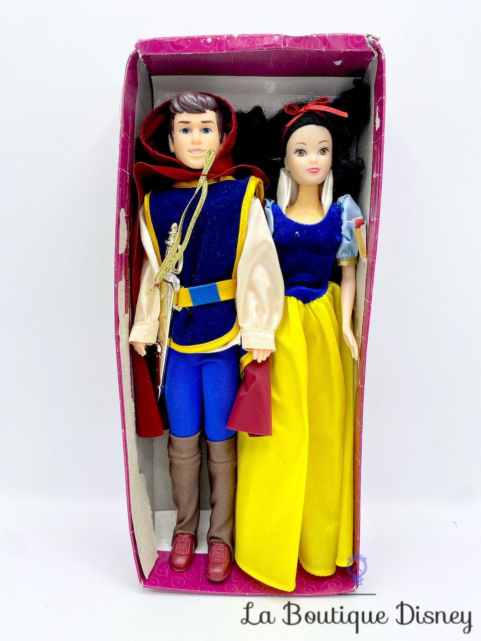 Coffret Poupées Blanche Neige Prince Florian Disney Simba Toys vintage  mannequin duo couple