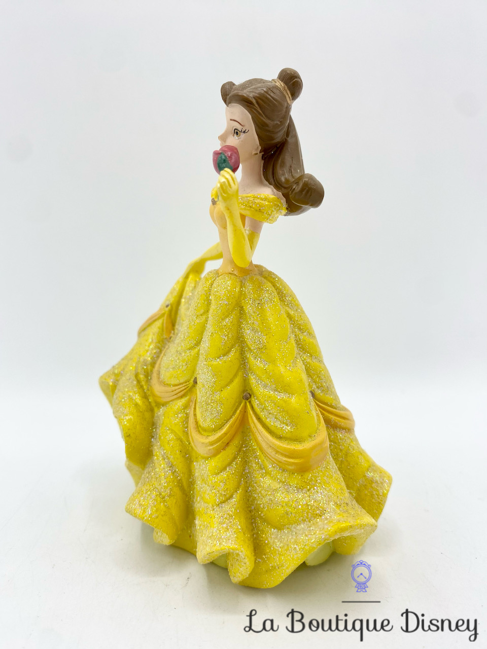 figurine-résine-belle-la-belle-et-la-bete-disneyland-disney-princesse-paillettes-12-cm-2