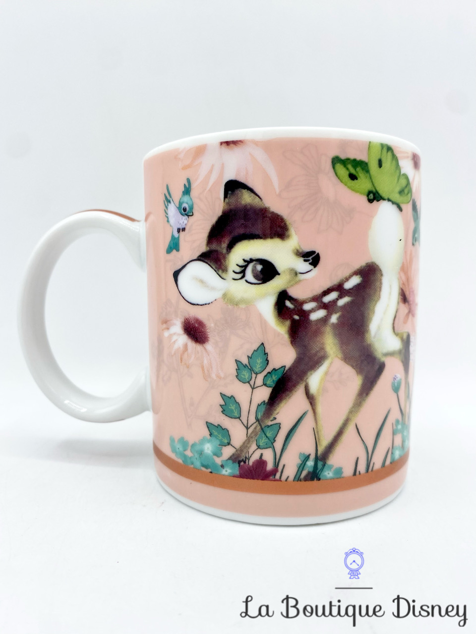 Tasse Bambi Disney mug rose faon dessin