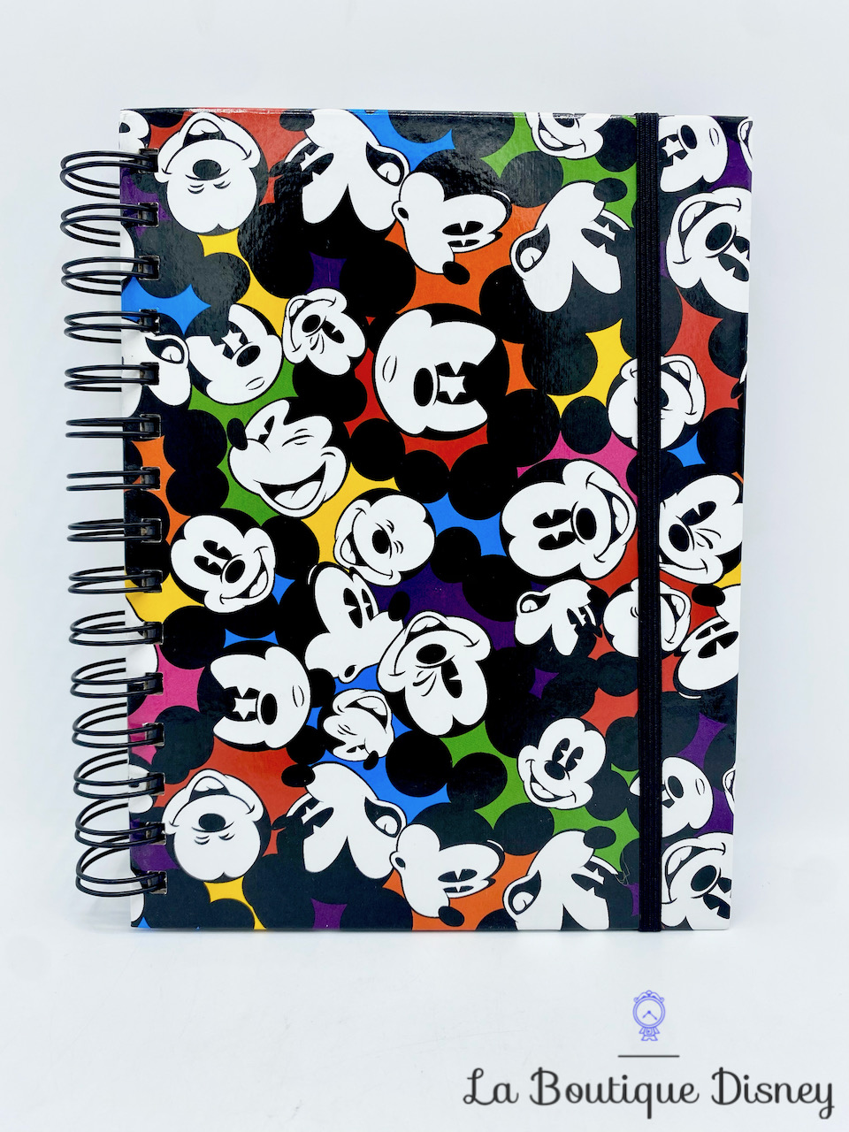 Carnet Mickey Mouse multicolore Disneyland Paris Disney cahier spirales