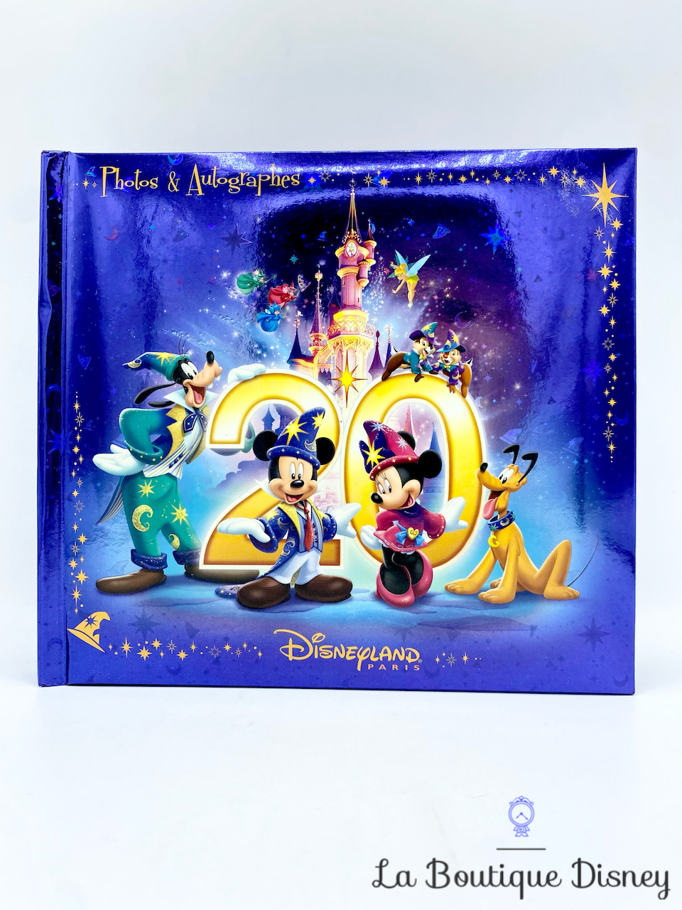 Carnet Photos Autographes Mickey Minnie 20ème anniversaire Disneyland Paris 20 ans Disney note cahier