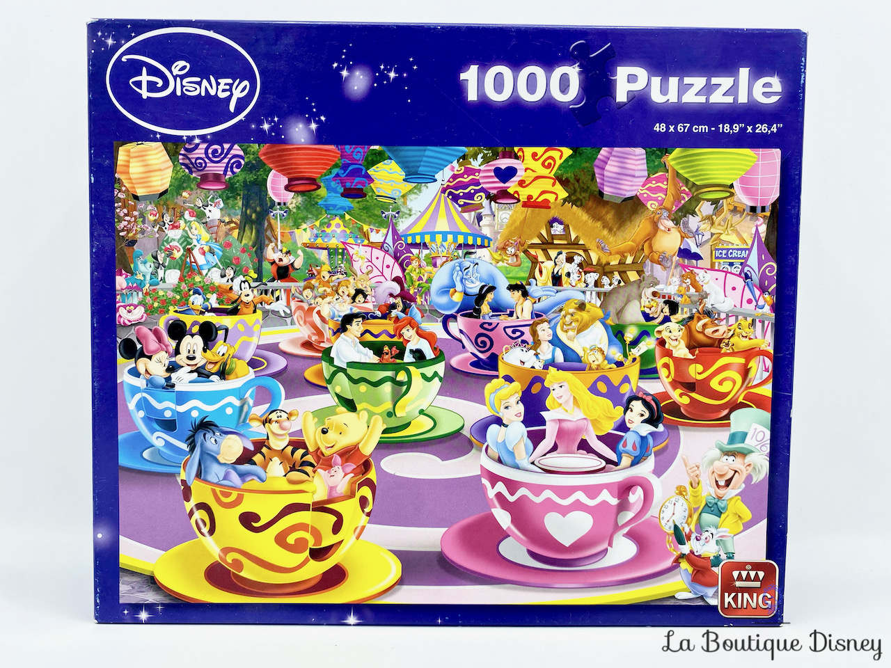 Puzzle 24 pièces : Princesses Disney : Belle et Blanche-Neige - King Puzzles  - Rue des Puzzles