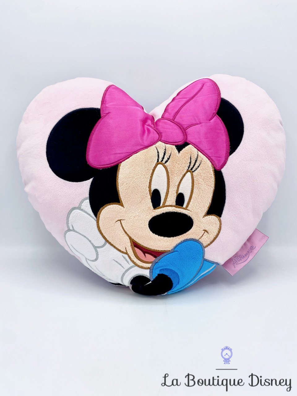 Coussin Minnie Mouse coeur rose Disneyland Paris Disney Charming