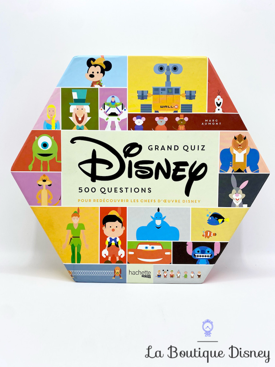 Jeu de société Grand Quiz Disney 500 Questions Hachette Heroes Game