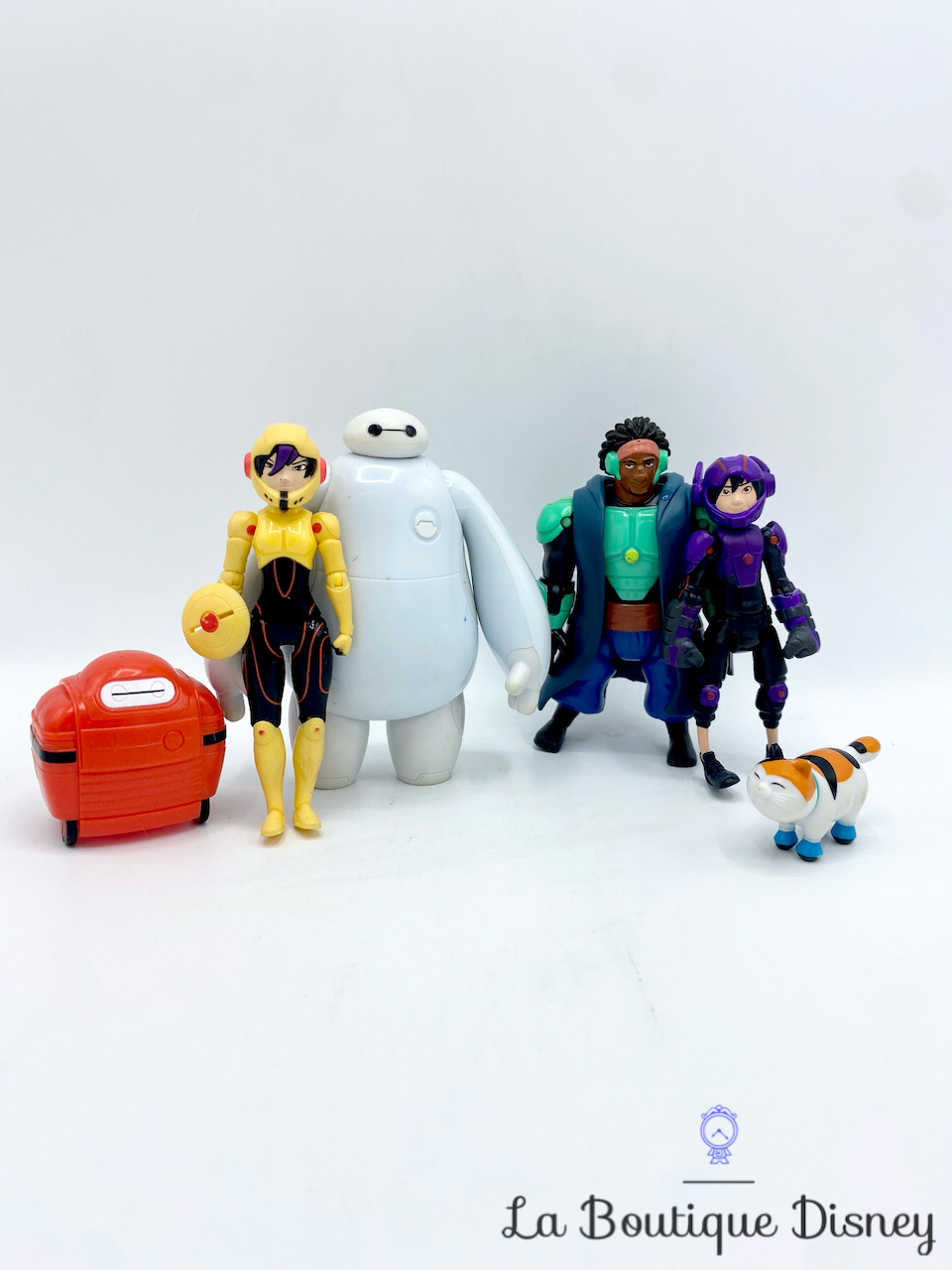 Figurines articulées Les Nouveaux Héros Playset Disney Bandai 2014 10 cm