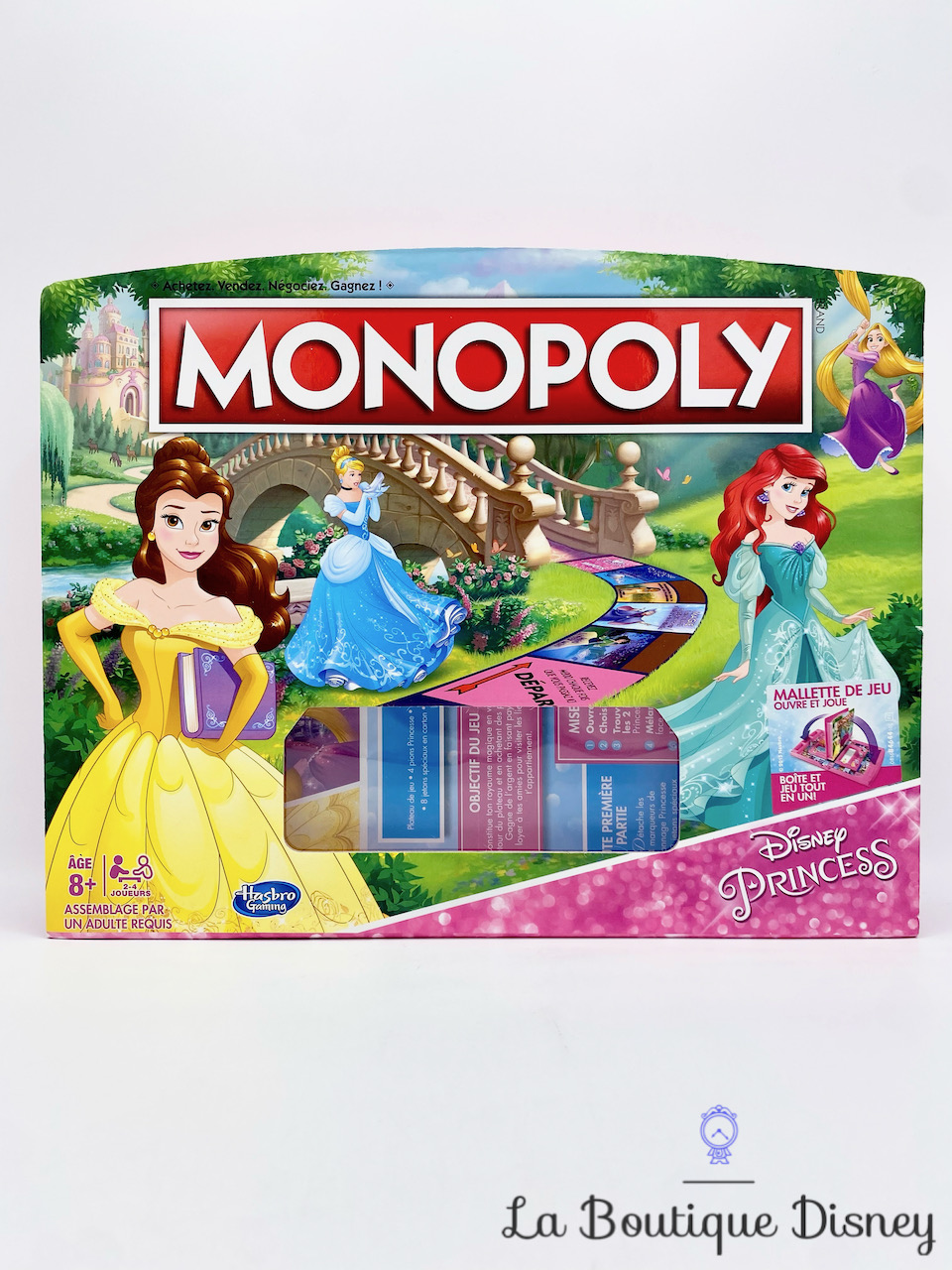 Jeu de société Monopoly Princess Disney Hasbro Gaming malette