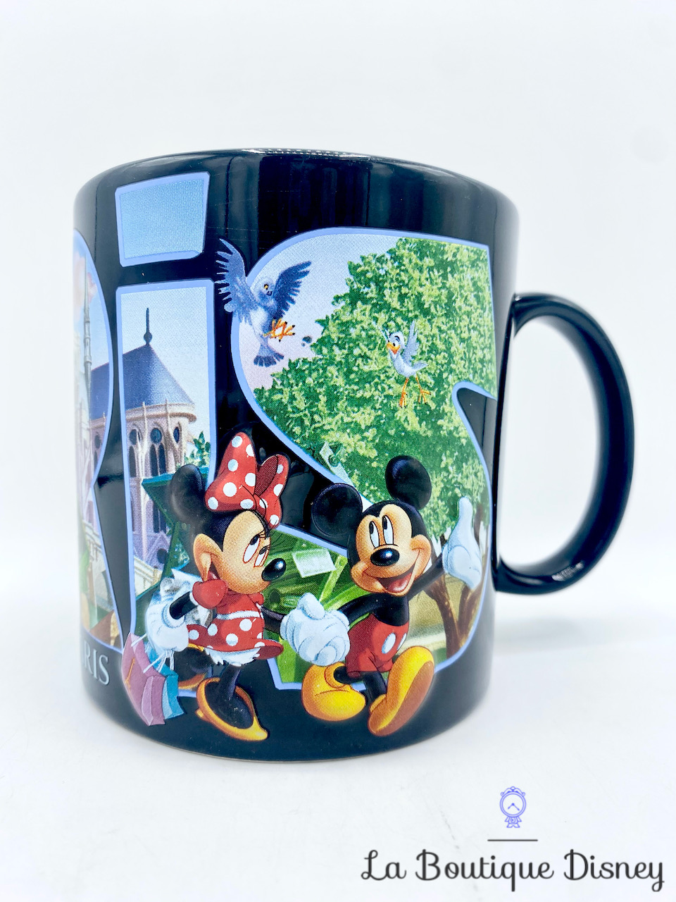 Tasse Mickey Mouse Minnie Mouse Paris Disneyland Disney mug ville relief 3D