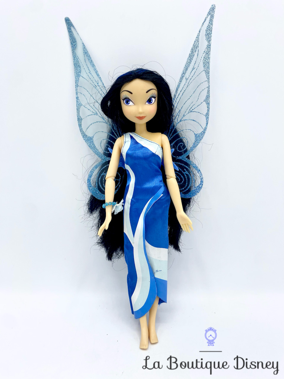 Poupée Ondine Disney Store Fairies La Fée Clochette bleu ailes 27 cm