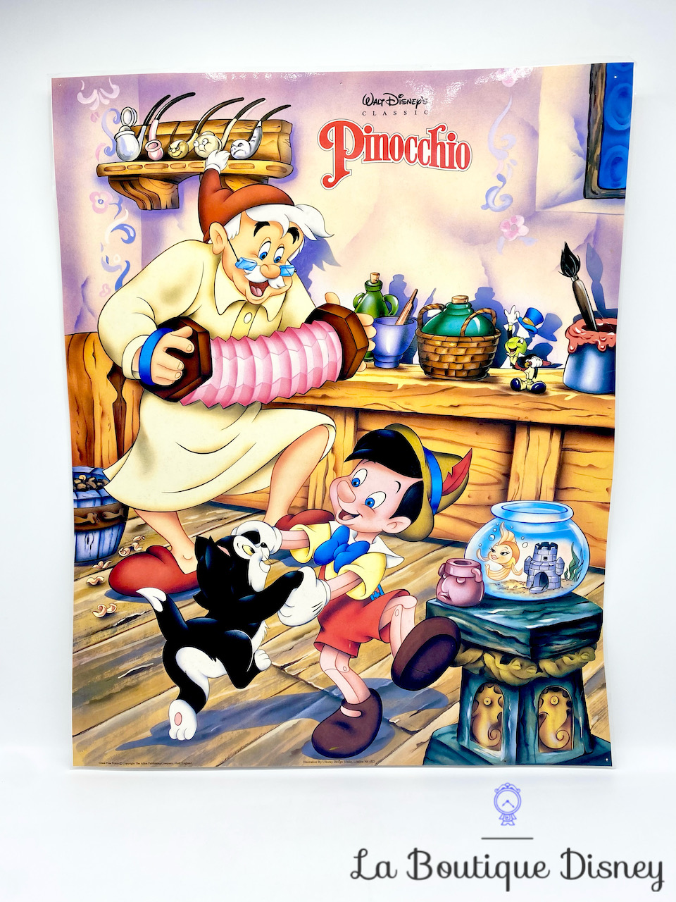 affiche-pinocchio-walt-disney-classic-vintage-poster-plastifié-1