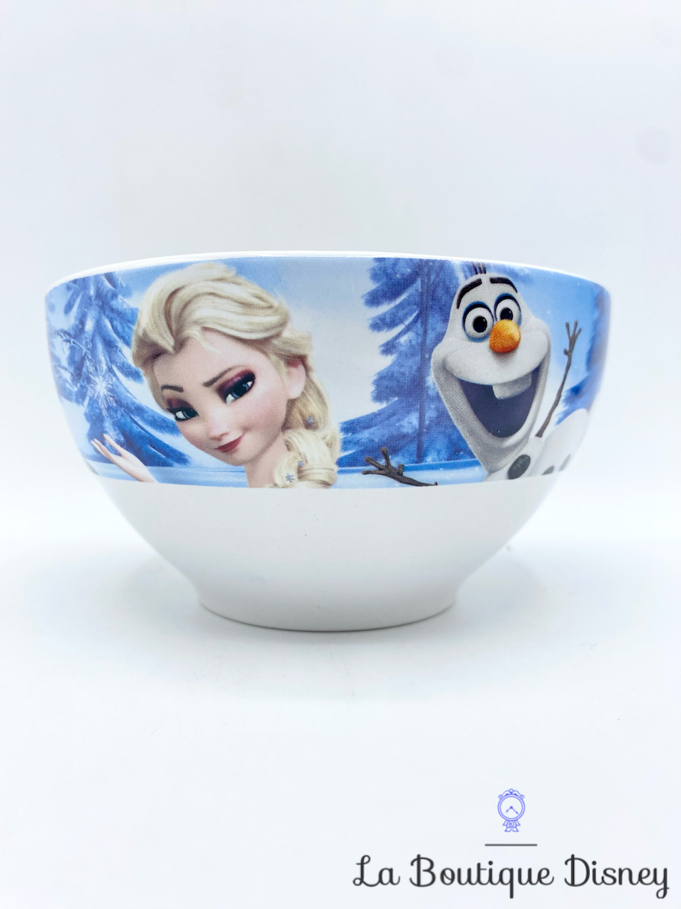 Bol La reine des neiges Disney BBB Frozen mug bleu Elsa Anna Hans Kristoff Sven Olaf