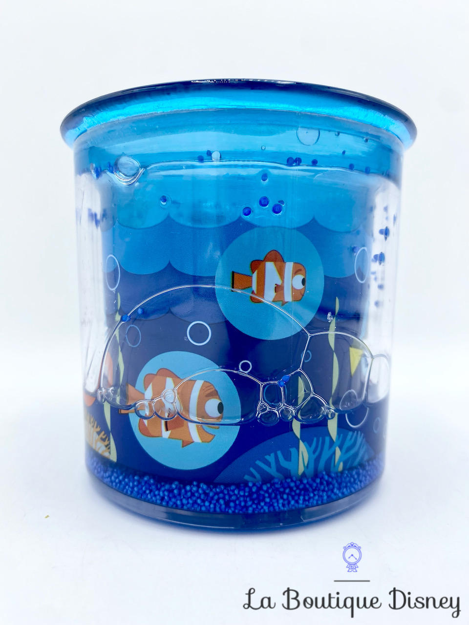 tasse-plastique-le-monde-de-némo-disney-store-eau-paillettes-mug-hank-dory-bleu-4