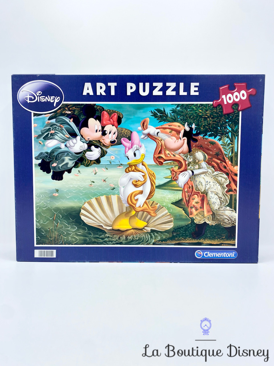 Puzzle 1000 Pièces Art Puzzle Mickey Minnie Daisy Clarabelle Naissance de Vénus Disney Clementoni N°99214 tableau peinture