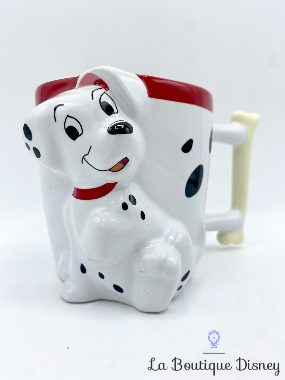 Tasse Les 101 Dalmatiens Disney Parks mug chien anse os relief 3D