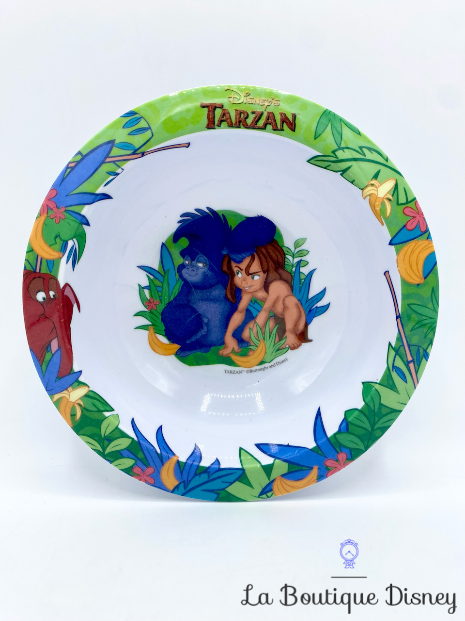 Assiette creuse Tarzan Disney Spel plastique jungle vert