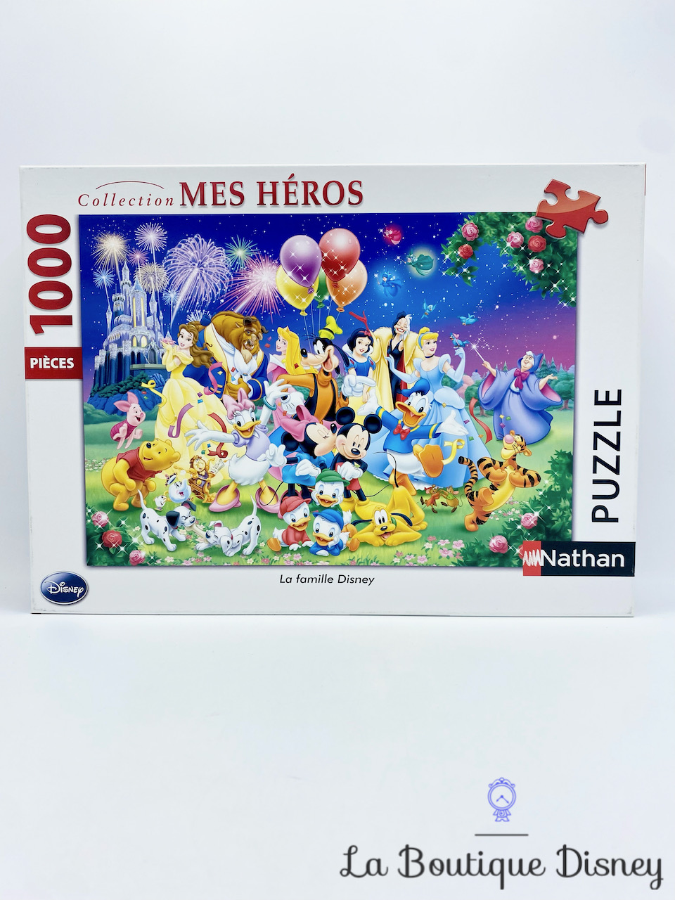 Puzzle 1000 Pièces La famille Disney Collection Mes Héros Disney Nathan multi personnages