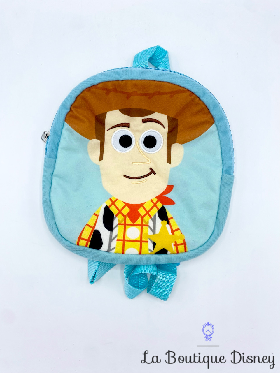 Sac à dos Woody Toy Story Disney Pixar bleu visage cow boy