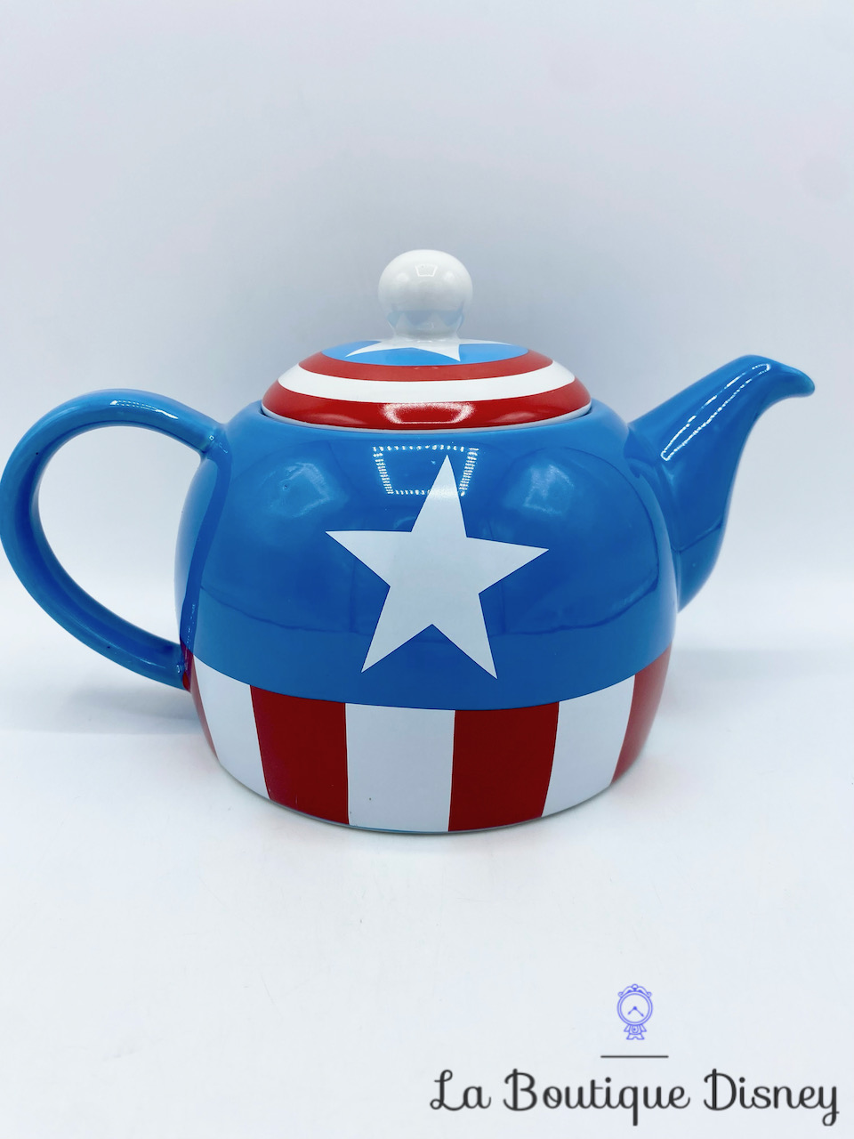 Théière Captain America Marvel Underground Toys bleu étoile