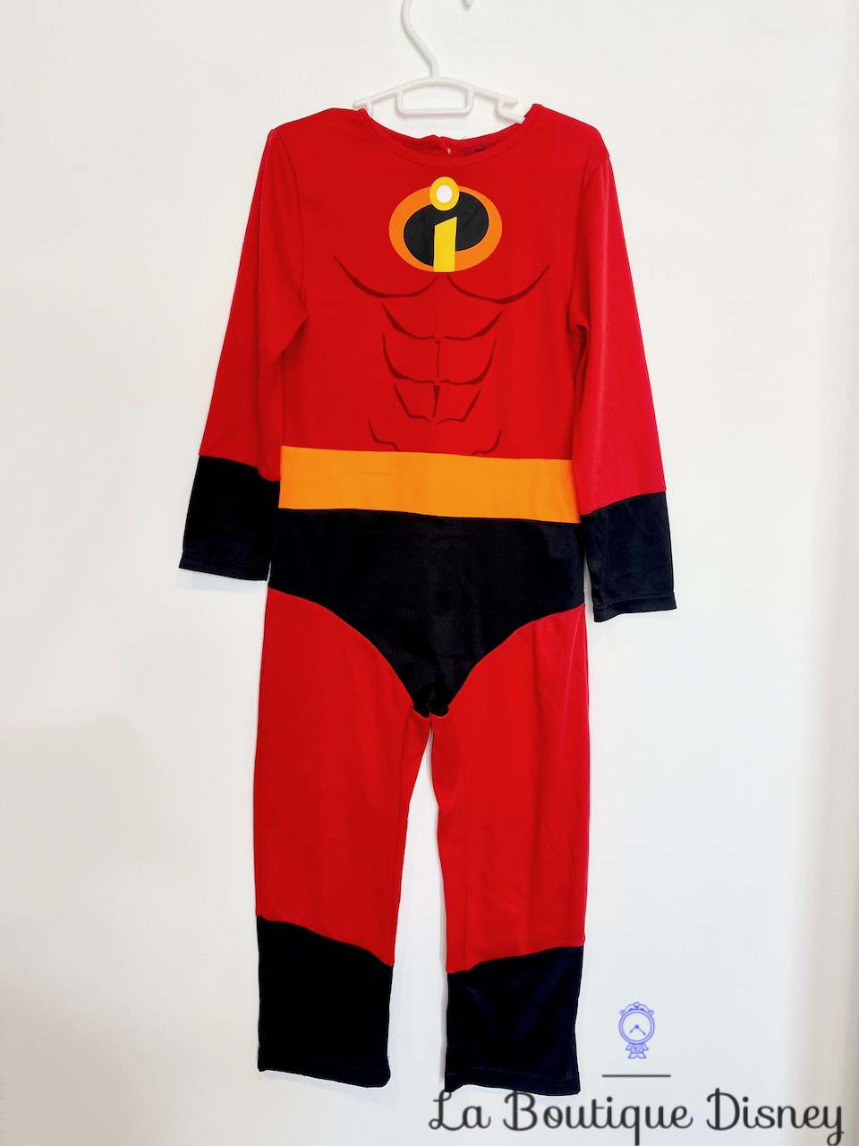 Déguisement Mr Indestructibles Disney taille 5-6 ans combinaison rouge super héros