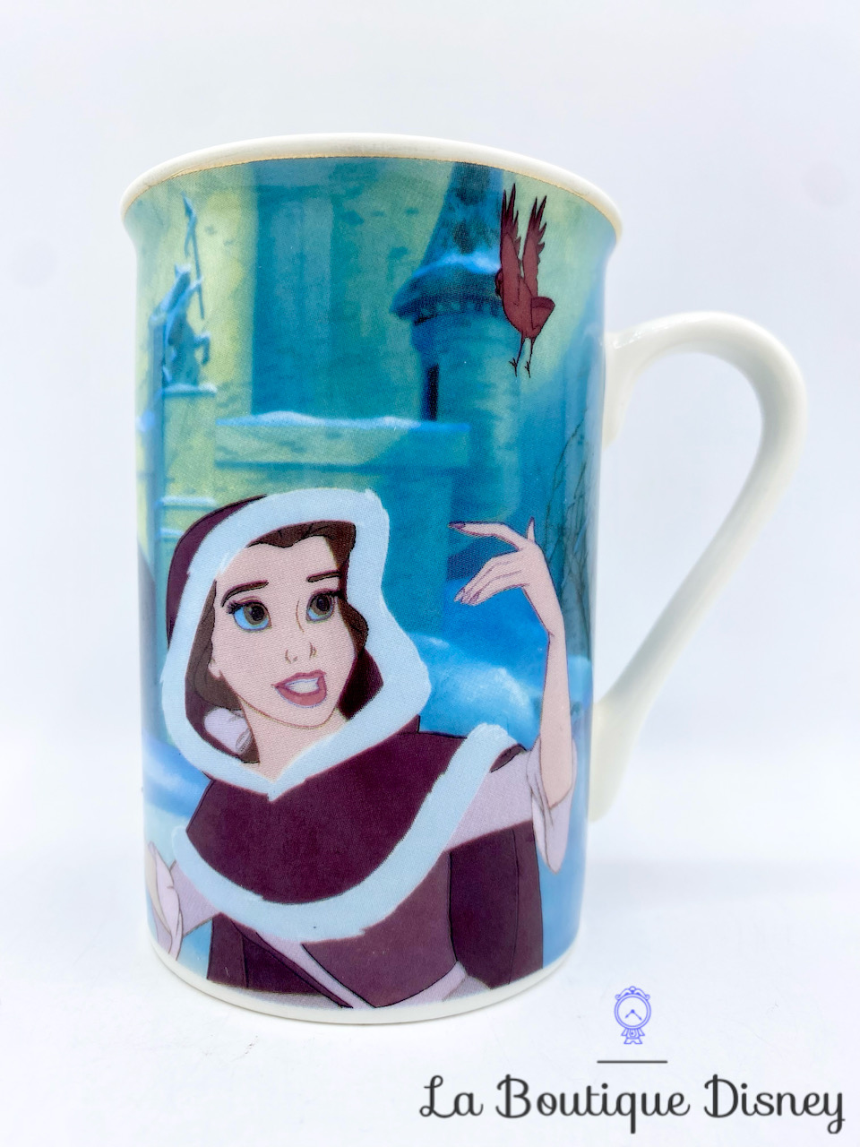 Tasse scène La belle et la bête Hiver Disney mug Widdop Co Beauty and the Beast
