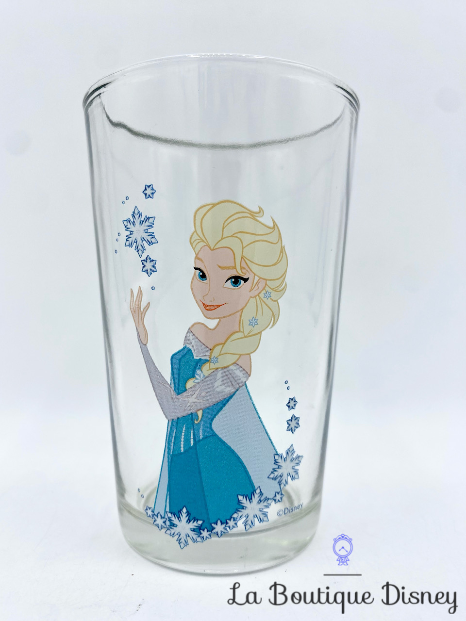 Verre Elsa La reine des neiges Disney Frozen princesse robe bleu