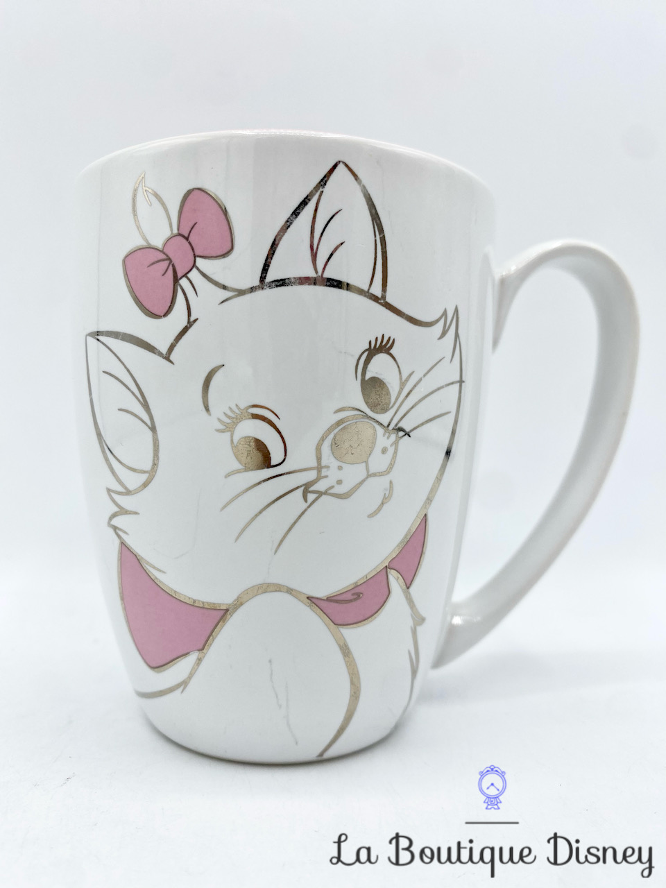 Tasse Marie Les Aristochats Disney Parks Disneyland mug chat blanc rose  diamant strass