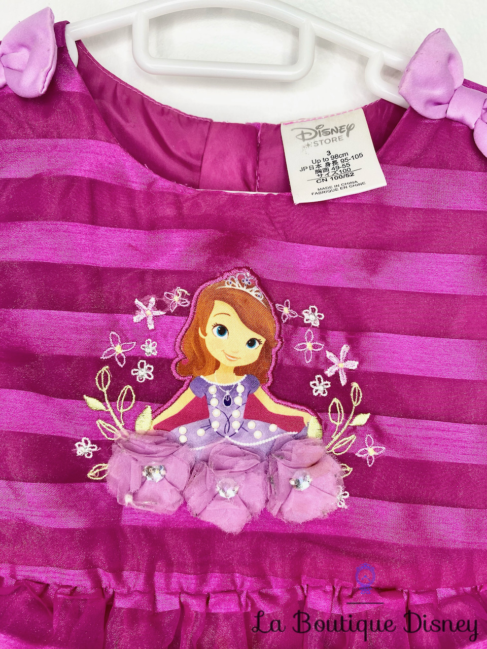 Robe princesse Rose - FINDPITAYA - Disney Princesses - 3 ans